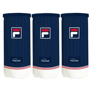 Tripack de 3 balles Fila Premium Padel