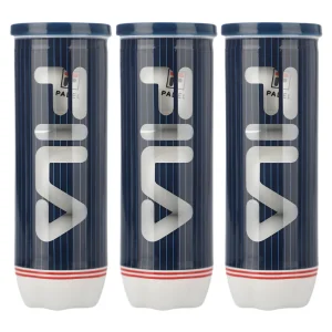 Tripack de 3 balles Fila Premium Blanc