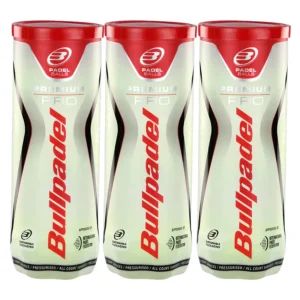 Tripack de 3 balles Bullpadel Premium Pro