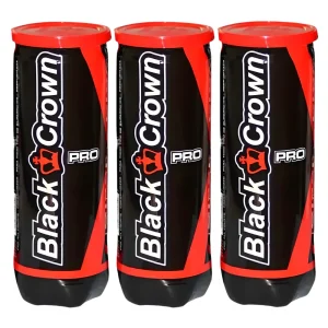 Tripack de 3 balles Black Crown Pro