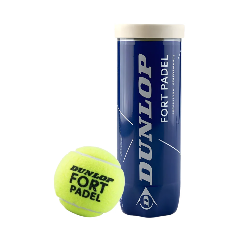 Tube de 3 balles Dunlop Fort Padel