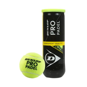 Tube de 3 balles Dunlop Pro Padel