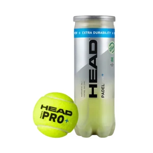 Tube de 3 balles Head Padel Pro+