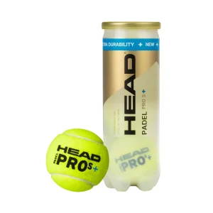 Tube de 3 balles Head Padel Pro S+