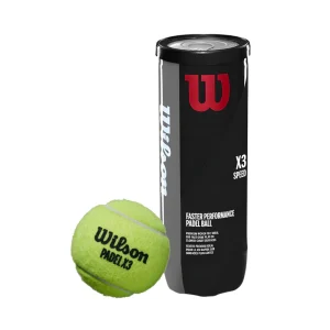 Tube de 3 balles Wilson Padel Speed