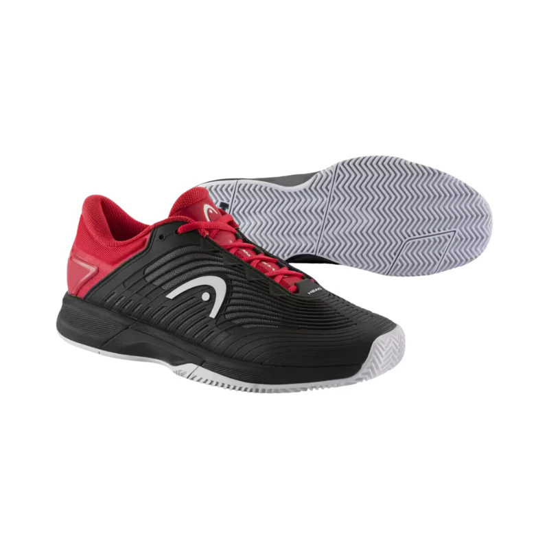 Chaussure de padel Head Revolt Pro 4.5 Clay Noir/Rouge – Image 4