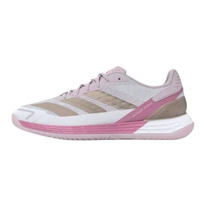 Chaussures de padel Femme Adidas Defiant Speed 2 Blanc/Rose