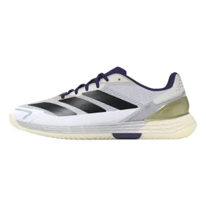 Chaussures de padel Homme Adidas Defiant Speed 2 Blanc/Violet