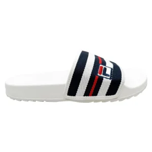 Claquettes Homme Fila Heritage Slide Blanc