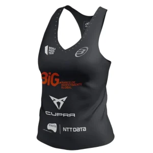 Débardeur Bullpadel Puqui SA noir Femme