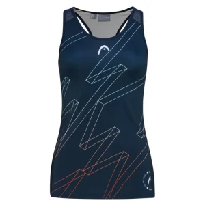Débardeur Head Play Tech Tank Femme Bleu