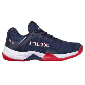 Chaussures de padel Homme Nox ML10 Hexa Bleu rouge