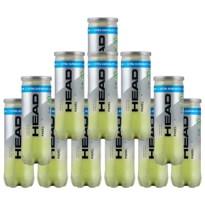 Pack de 12 tubes de balles Head Padel Pro+