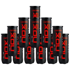 Pack de 12 tubes de balles Nox Nerbo