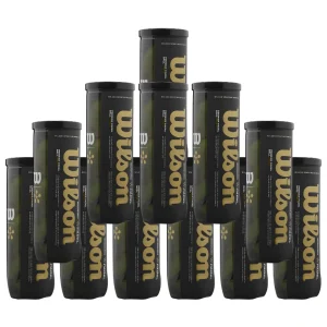 Pack de 12 tubes de balles Wilson Premier Padel Speed