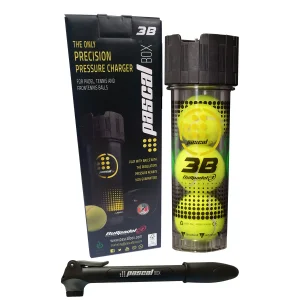 Système de pressurisation de balles de padel 3 balles Pascal Box by Bullpadel