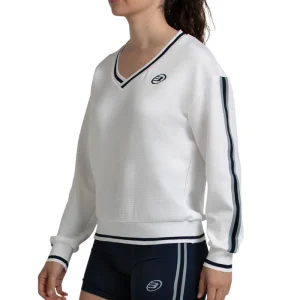 Pull Bullpadel Traiser Blanc Femme