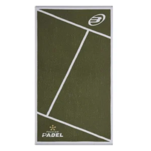Serviette Bullpadel Premier Padel 150x90cm Vert/Blanc