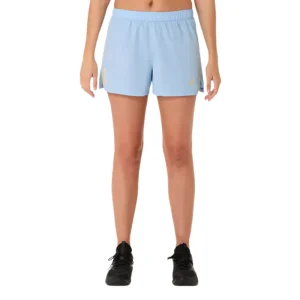 Short Asics Padel Court 2-N-1 Bleu Femme