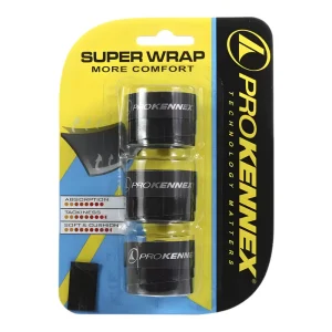 Surgrips Pro Kennex Super Wrap Noir x3