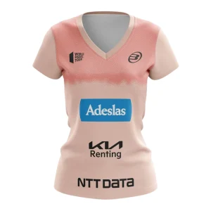 T-shirt Bullpadel Replica Gemma TRIAY Yeco saumon Femme