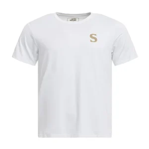 T-Shirt Slazenger The S Tee Blanc Emerson