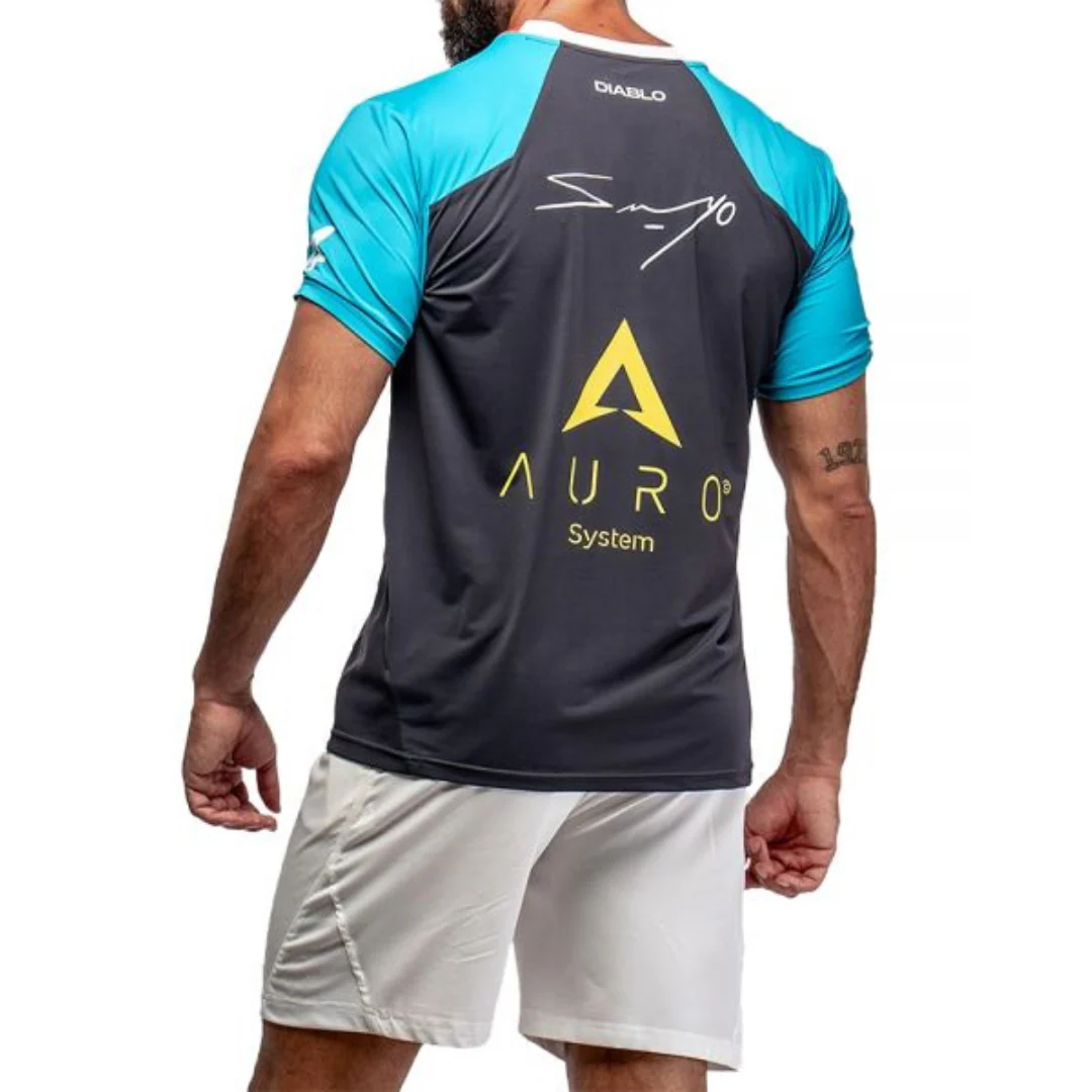 T-shirt Siux Replica Diablo Sanyo FW24 Bleu – Image 3