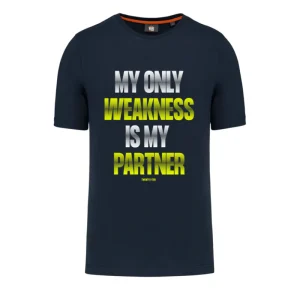 T-shirt TBT - Padel Wear® My Only Weakness Noir