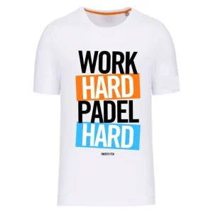 T-shirt TBT - Work Hard Padel Hard en coton organique