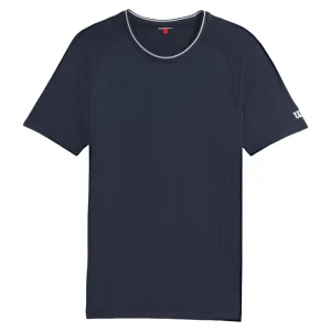 T-shirt Wilson Seamless Crew Bleu Marine