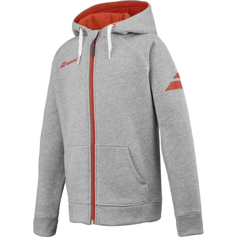 Veste Babolat Exercise Hood Jacket Junior Gris – Image 2